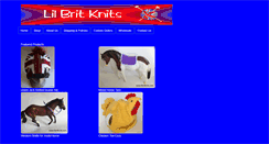 Desktop Screenshot of lilbritknits.com